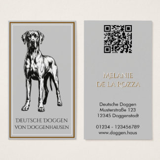 Dog Breeder QR Code Kennel green