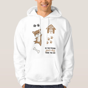 Dog Brown Puppy Paws Cute Sticker Pack Hoodie