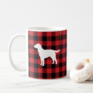 Dog Buffalo Check Mountain Coffee Mug