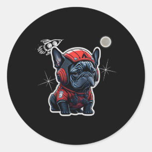Dog Bulldog Lover Dog Owner  Classic Round Sticker