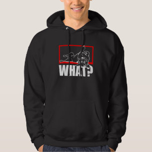 Dog Bulldog Statement Saying  What  Dogs Hoodie