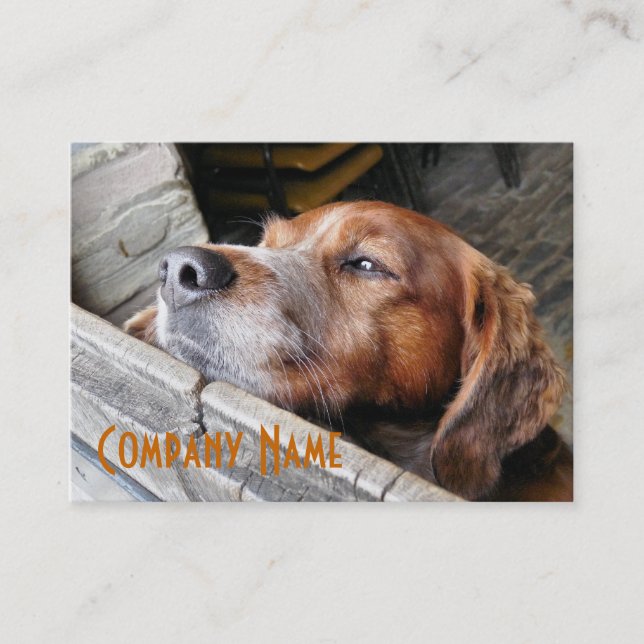 DOG BUSINESS CARD (Front)
