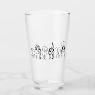 Dog Butts Glass