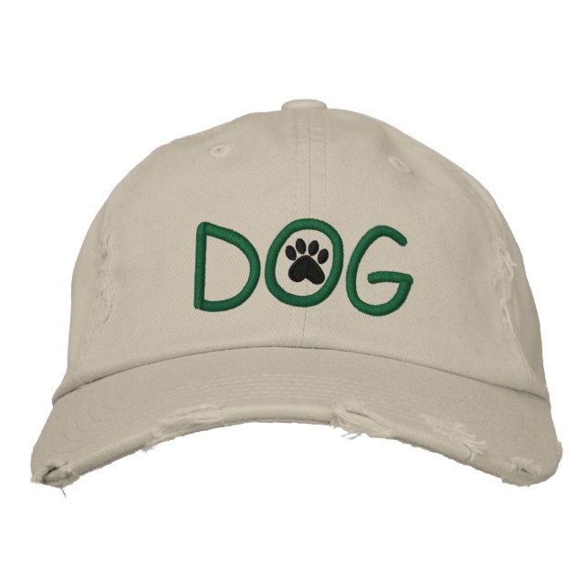 DOG by SRF Embroidered Hat (Front)