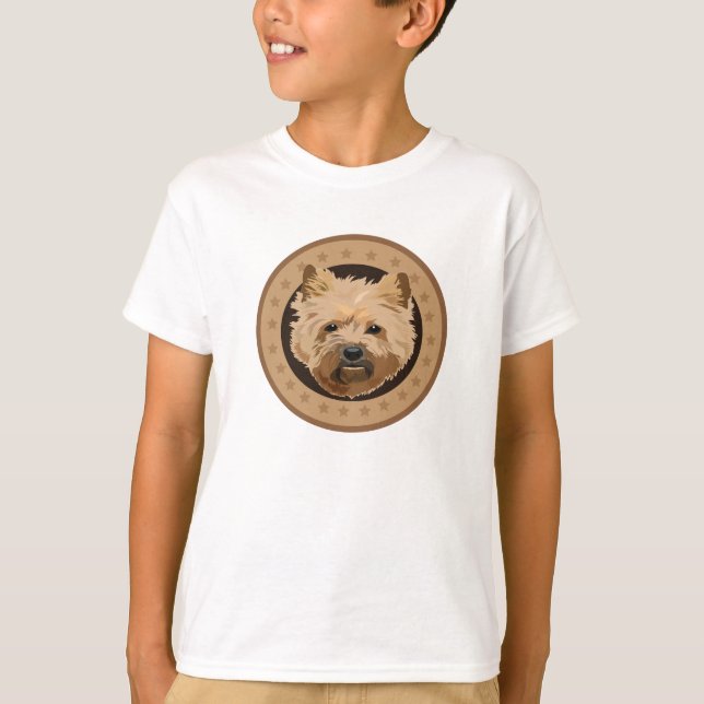 Dog cairn terrier T-Shirt (Front)