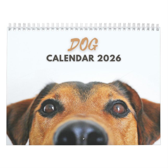 Dog Calendar 2026 (Cover)