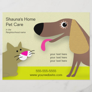 Dog Care Business Flyer