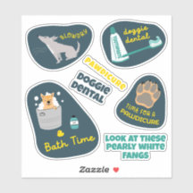 Dog Care Design Retro Navy Lemon set