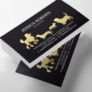 Dog Care Services   Pet Grooming Business Card