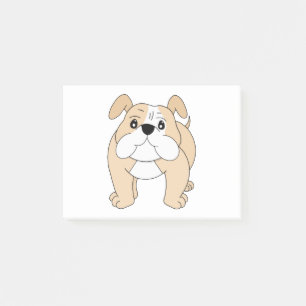 Dog Cartoon Amazing Bulldog Post-it Notes