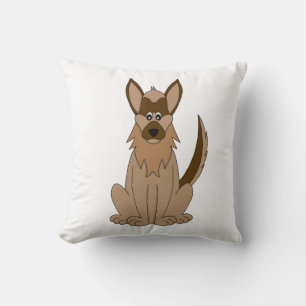 Dog Cartoon Amazing German Shepherd Cushion