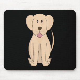 Dog Cartoon Amazing Labrador Retriever Mouse Pad