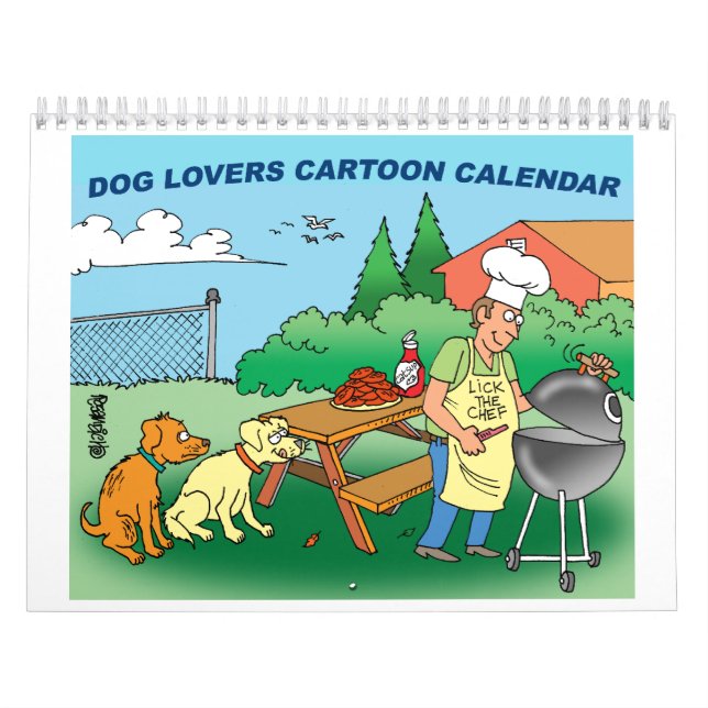 Dog Cartoon Calendar (Cover)