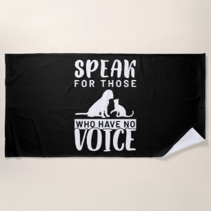 Dog Cat   Beach Towel