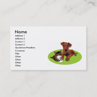 Dog & Cat Business Card