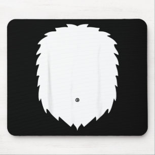 Dog CAT Costume Halloween Pretend A Dog CAT White Mouse Pad