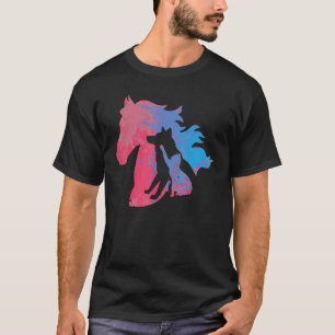 Dog Cat Horse Pets Four Legged Fun T-Shirt
