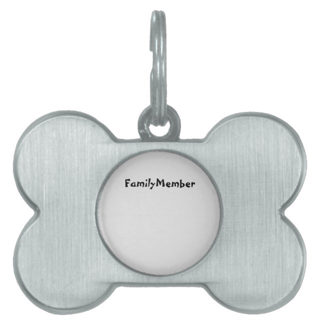 DOG CAT ID TAG ART AND DESIGN (Front)