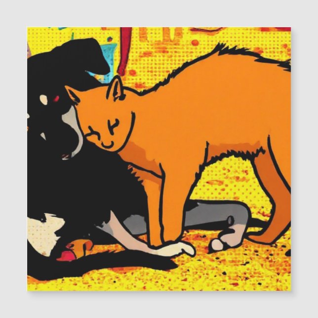 Dog, Cat, Nature (Front)