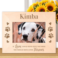 Dog Cat Pet Memorial Custom Sympathy Wood Picture
