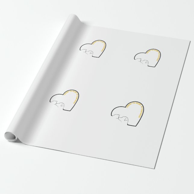 Dog & Cat Wrapping Paper (Unrolled)