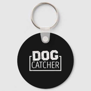 Dog Catcher Halloween Costume Key Ring