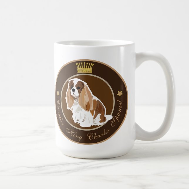 Dog  Cavalier King Charles Spaniel Coffee Mug (Right)