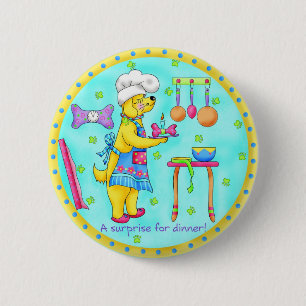 Dog Chef Button