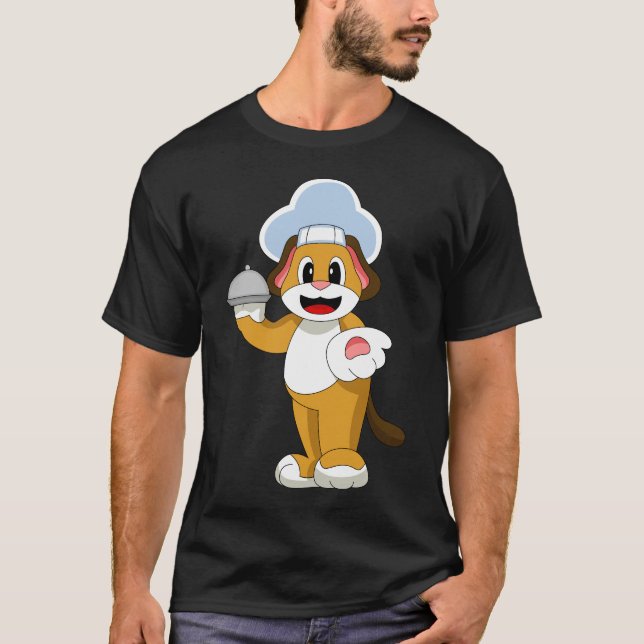 Dog Chef Platter T-Shirt (Front)