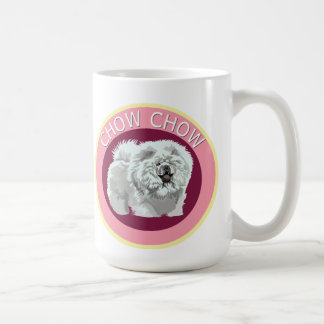 Dog chow chow coffee mug
