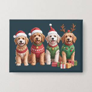 Dog Christmas Goldendoodle Christmas Dog Lover