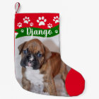 Dog Christmas Stockings - Personalised Photo