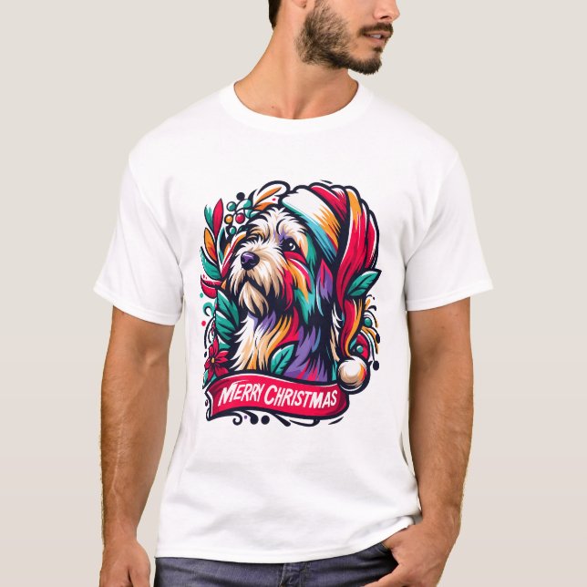 Dog Christmas  T-Shirt (Front)