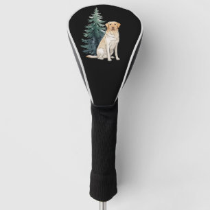 Dog Christmas Tree Party Dog Lover Xmas Golf Head Cover