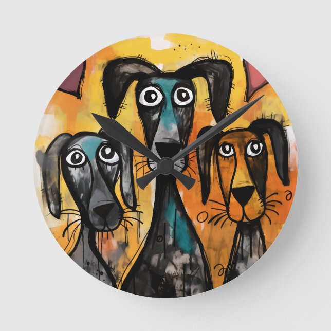 Dog Clock (Front)