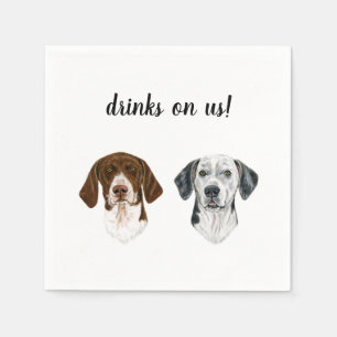 Dog Cocktail Napkins