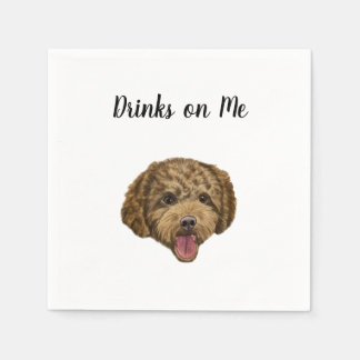 Dog Cocktail Napkins