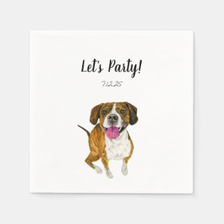 Dog Cocktail Napkins
