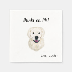 Dog Cocktail Napkins