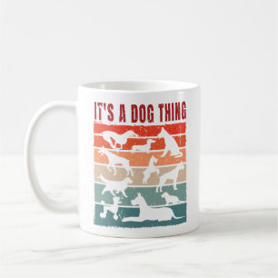 Dog Collection Retro Coffee Mug