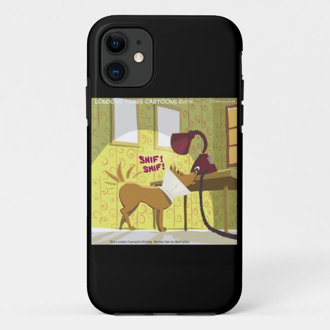 Dog Conehead Funny Case-Mate iPhone Case (Back)