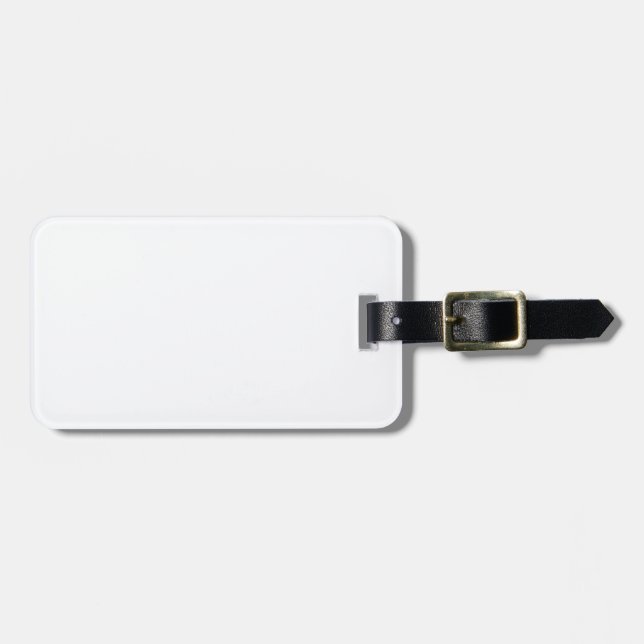 Dog Conehead Funny Luggage Tag (Front Horizontal)