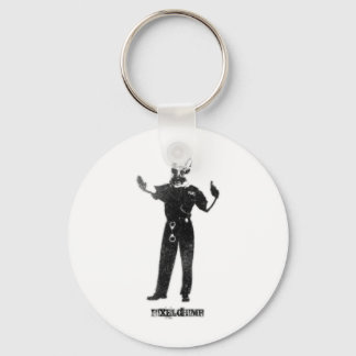 Dog Cop Key Ring