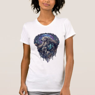 Dog Crystal Moon Enchanted Forest_1 T-Shirt