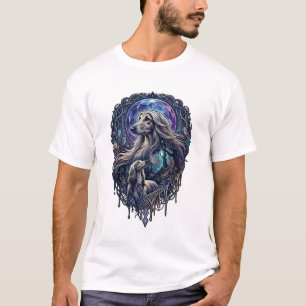 Dog Crystal Moon Enchanted Forest_1 T-Shirt