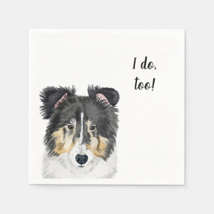 Dog Custom Cocktail Napkin
