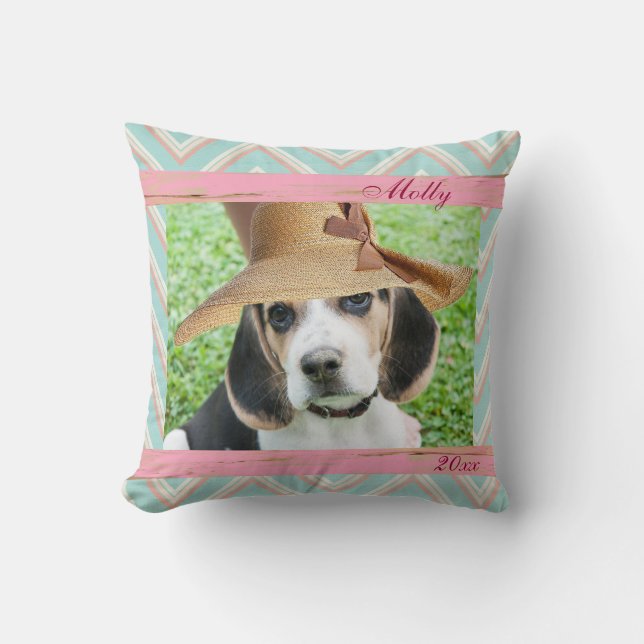 Dog Custom Photo Cushion (Front)