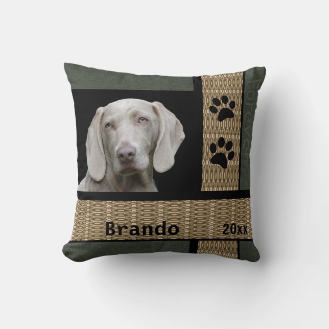 Dog Custom Photo Cushion (Front)