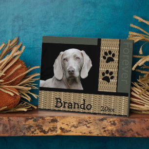 Dog Custom Photo Plaque