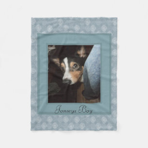 Dog Customisable Pet Photo Fleece Blanket